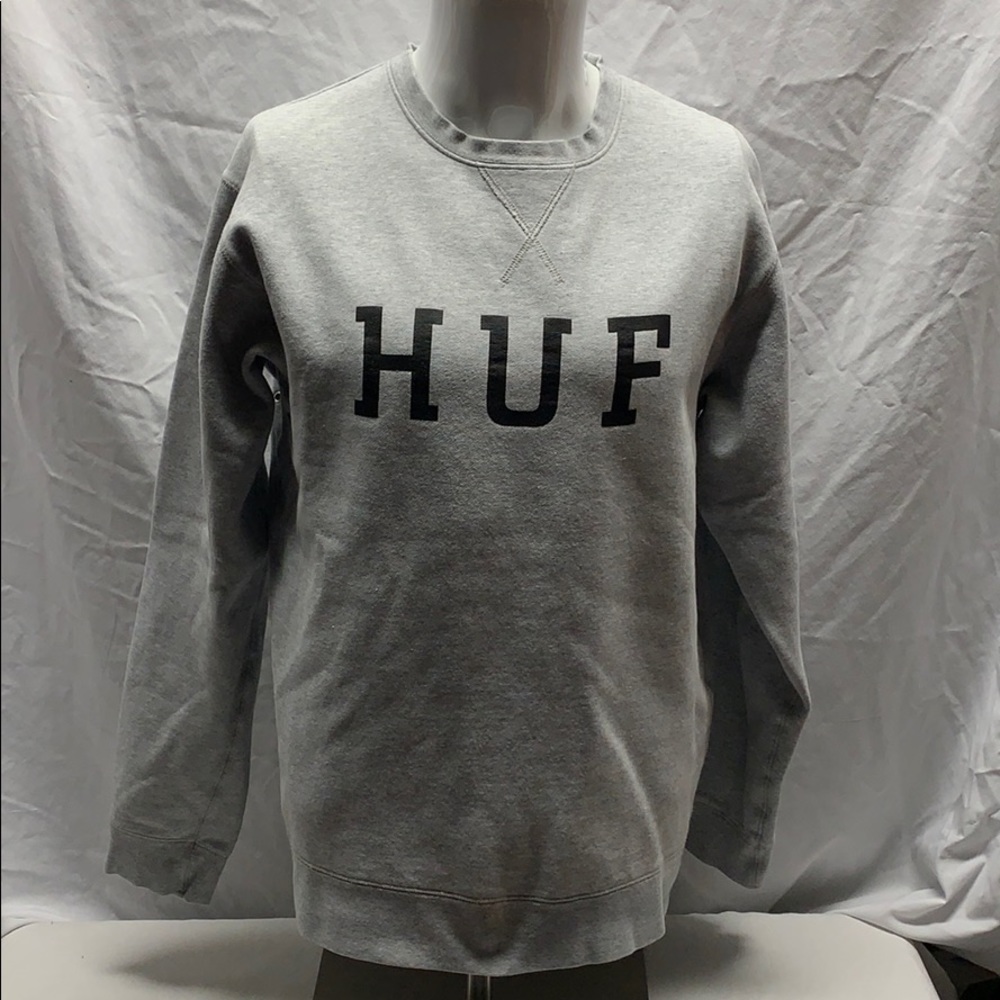 Huf gray crewneck large